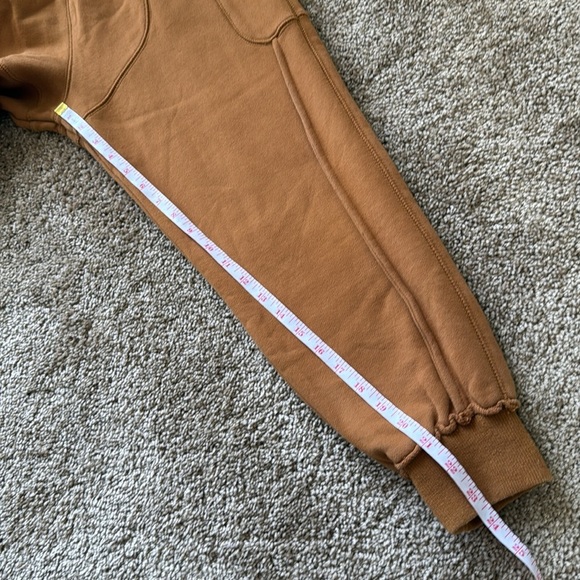 BBXBRAND Luxury Tan Heavyweight Jogger Sweatpants - Picture 7 of 9